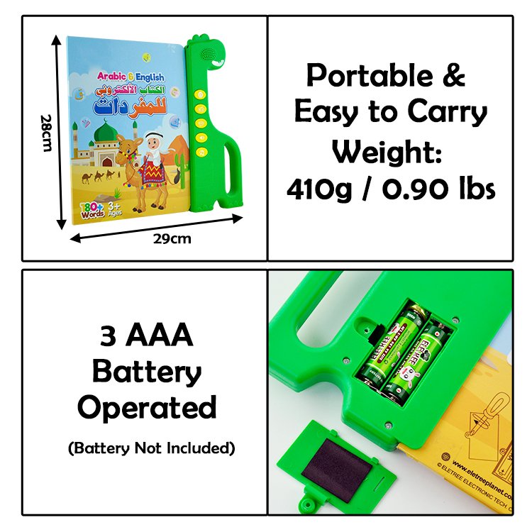 Children'S My Quran Alphabet Book Majec Electronics Arabic Books For Children Early Education