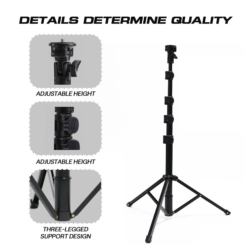Aluminum alloy integrated floor live tripod live mobile phone stand live fill light stand