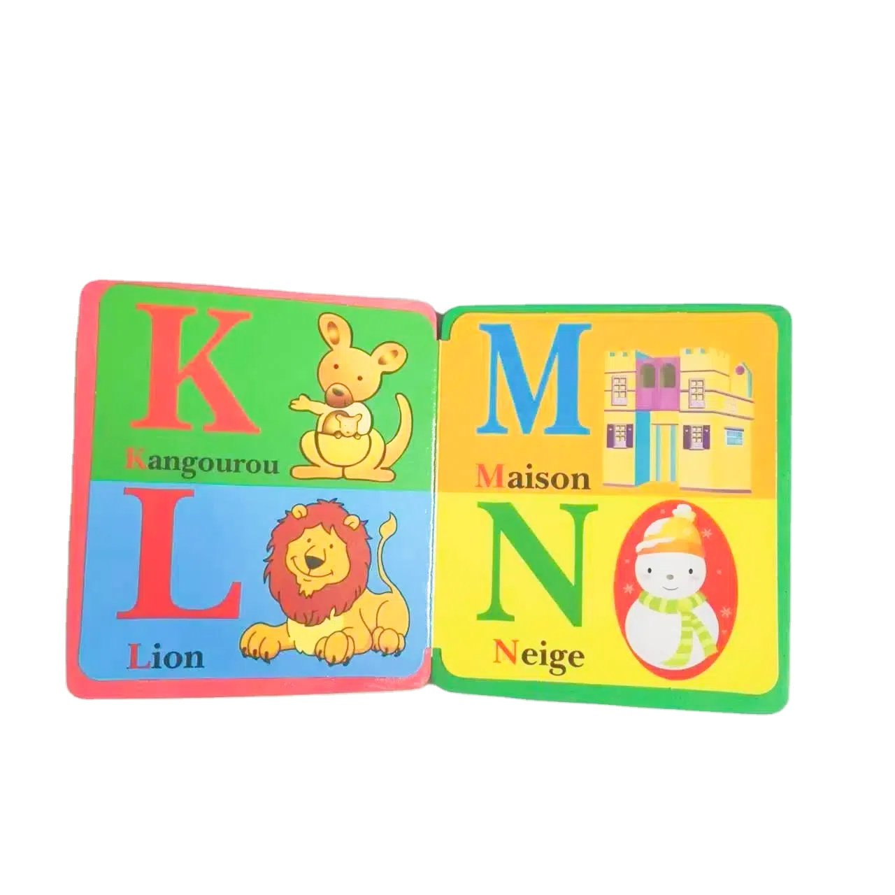 Jinming French Alphabet Numbers Learning Book Baby Early Education Book Light and Soft EVA Book