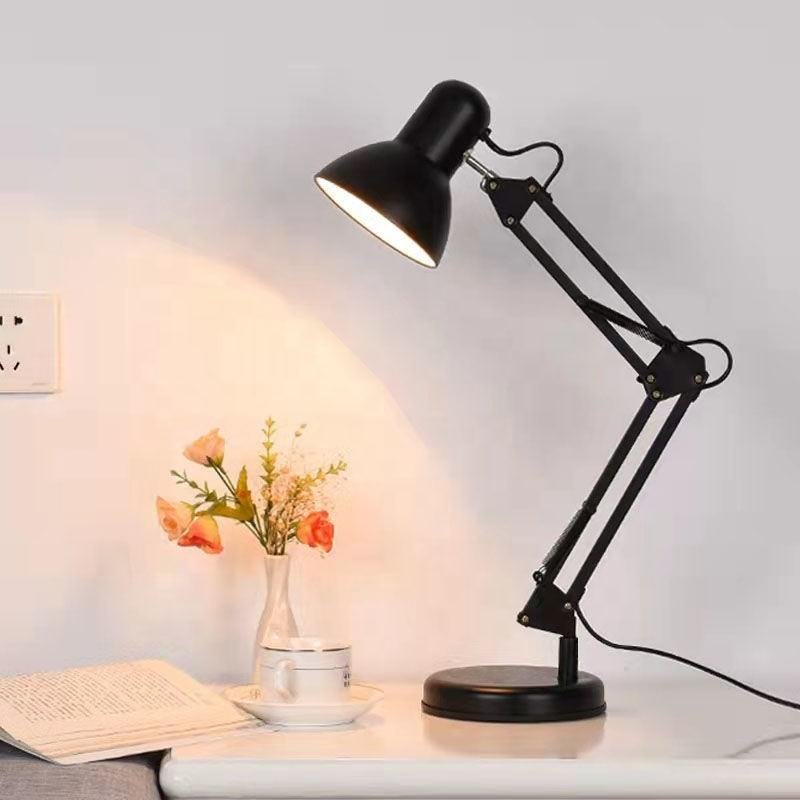 Modern minimalist best-selling LED book light with adjustable gooseneck suitable for studying in student offices and bedrooms