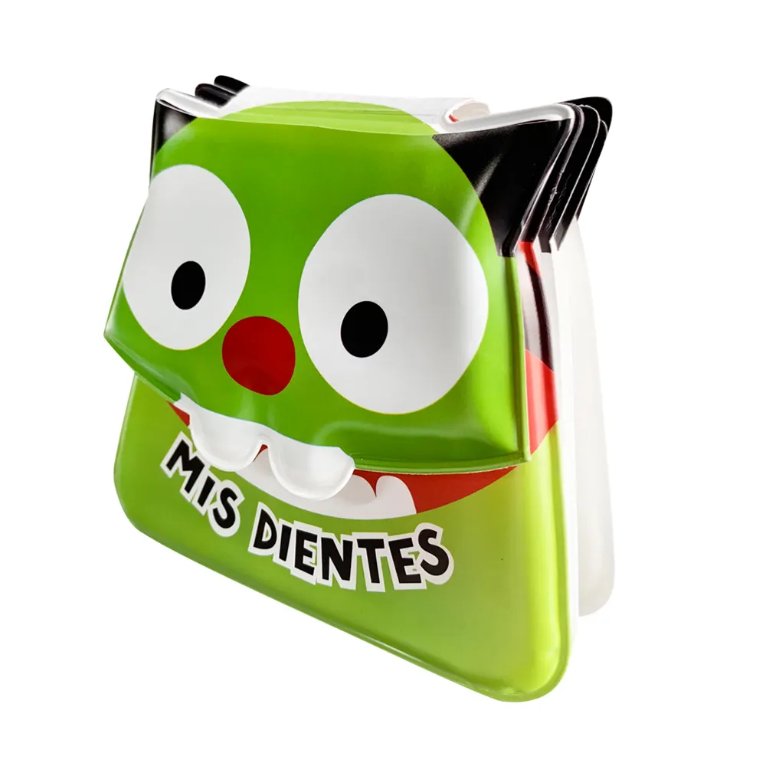 New Cute Monster Bath Book with Toothbrush Toy Creative Bathroom Toys Activity Waterproof Pages