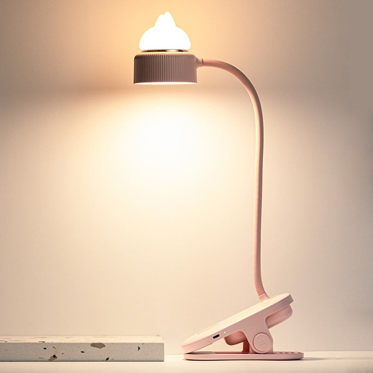 Creative Cat folding LED desk lamp usb charging Learn eye protection book light led clip light Creative up and down dual lights