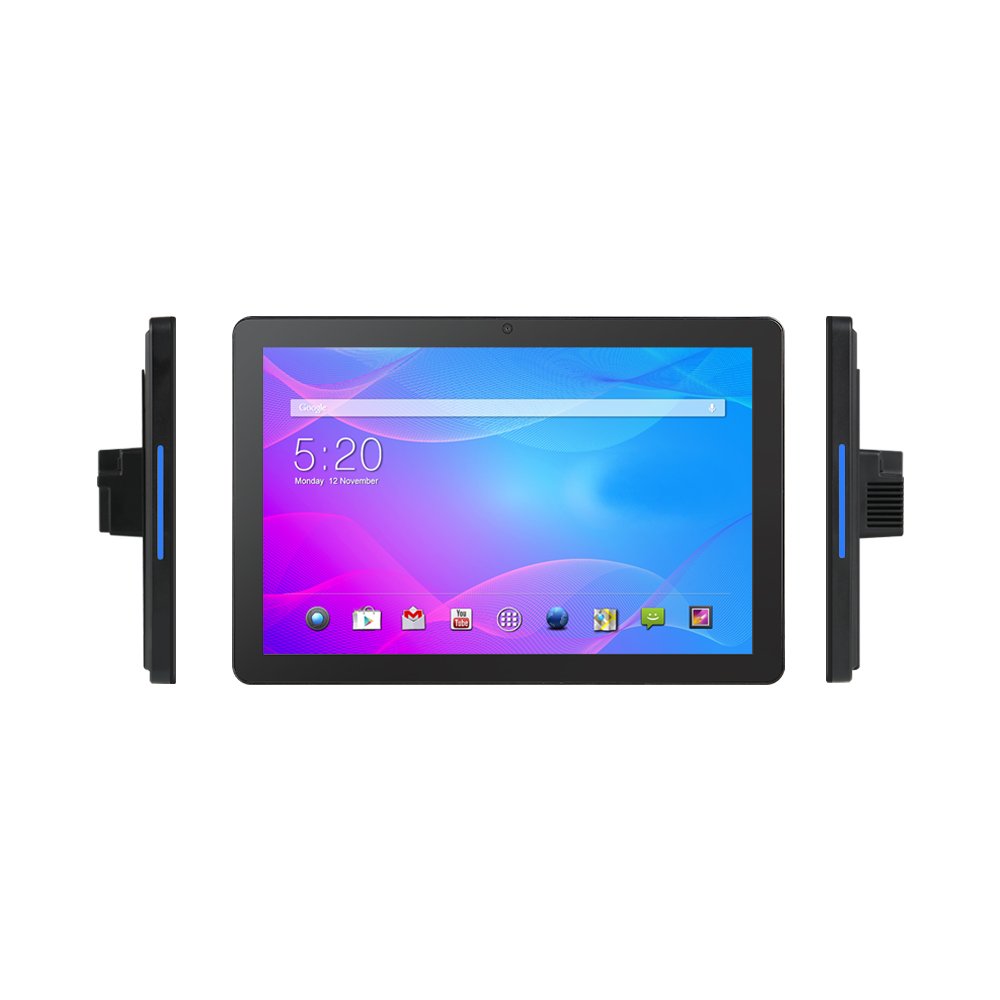 Wall Mount 10.1inch Smart home Automation control panel Android tablets with POE 86 box led bar meeting tablet pc