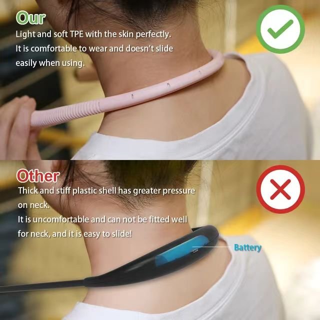Hot Selling Led Portable Flexible Neck Hanging Charging Book Light Eye Protection Neck Reading Light
