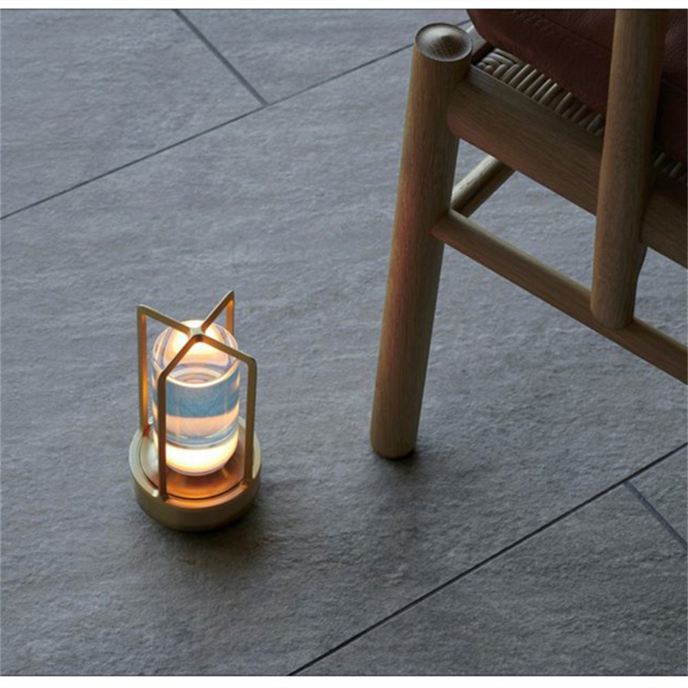 Creative Led Table Lamp Cordless Desk Lamps Rechargeable Portable Restaurant Luxury Modern Romantic Dinner Light Table Desk Lamp