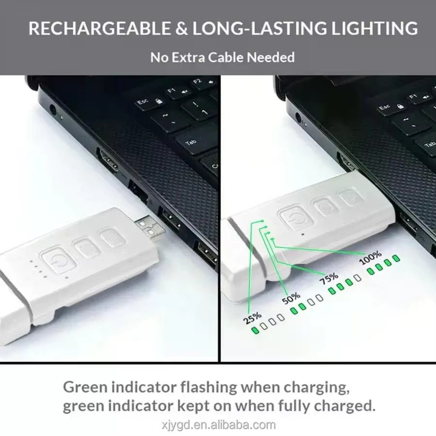Book Light with Timer USB Rechargeable 3 Colors & 5 Brightness Reading Light Clip-on Read Lamp Bookmark Night Light Book Lamp