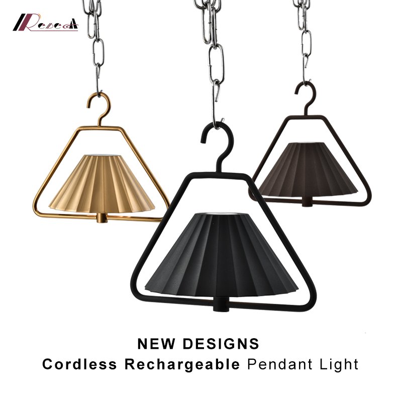1-Pack Metal Pendant Recharging Lamp, Modern Indoor Hanging Light Fixtures, Hotel Chandelier for Kitchen Bedroom, Easy Install