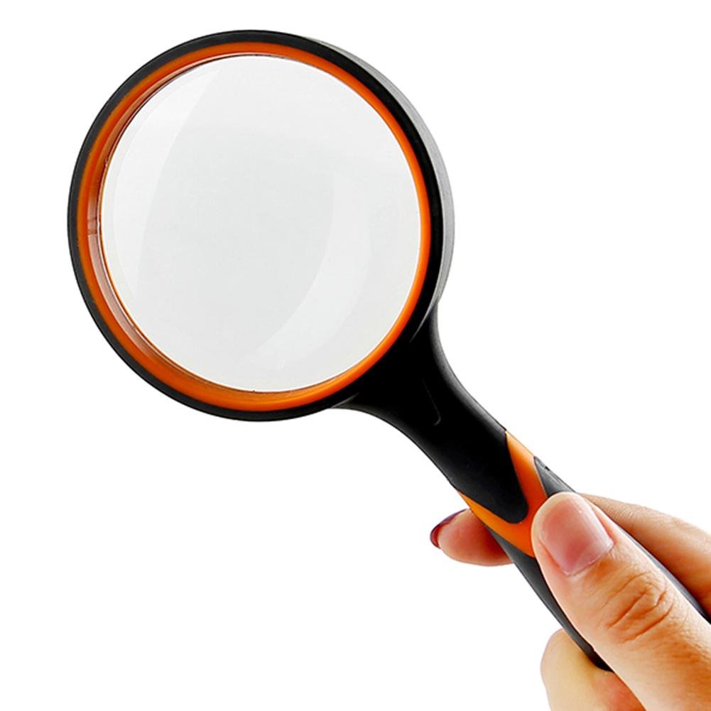 10X/4X/3X Magnifying Glass Portable Handheld Magnifier for Jewelry Newspaper Book Reading High Definition Eye Loupe Glass