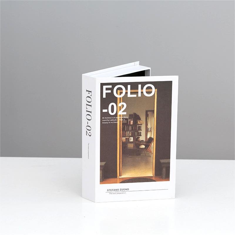 Fashion Magazine Fake Books for Decoration Storage Box Luxury Decorative Home Decoration Simulation Books Ornaments