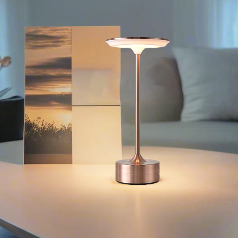 Modern cordless bar lamp Hotel cafe decorative light led touch control charging lamp