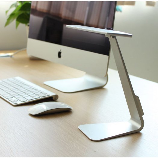 Modern Creative Ultrathin Foldable Book Reading Table Touch Control LED Office Study Lamp with ABS Body for Bedroom Desk Use