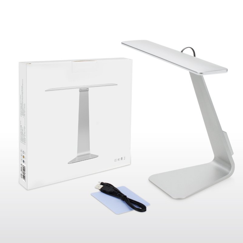 Modern Creative Ultrathin Foldable Book Reading Table Touch Control LED Office Study Lamp with ABS Body for Bedroom Desk Use