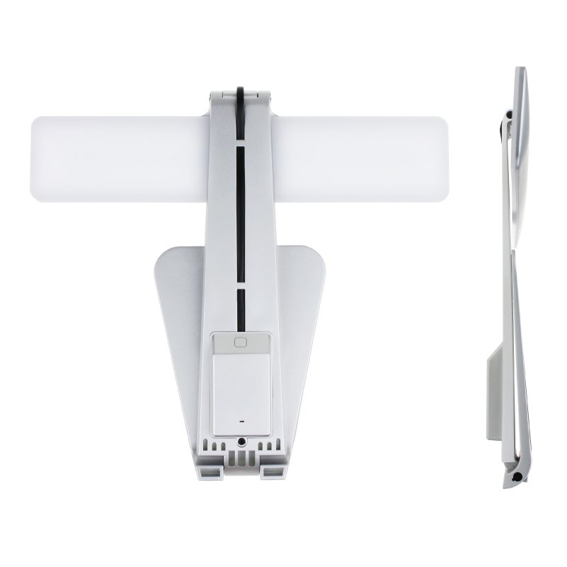Modern Creative Ultrathin Foldable Book Reading Table Touch Control LED Office Study Lamp with ABS Body for Bedroom Desk Use