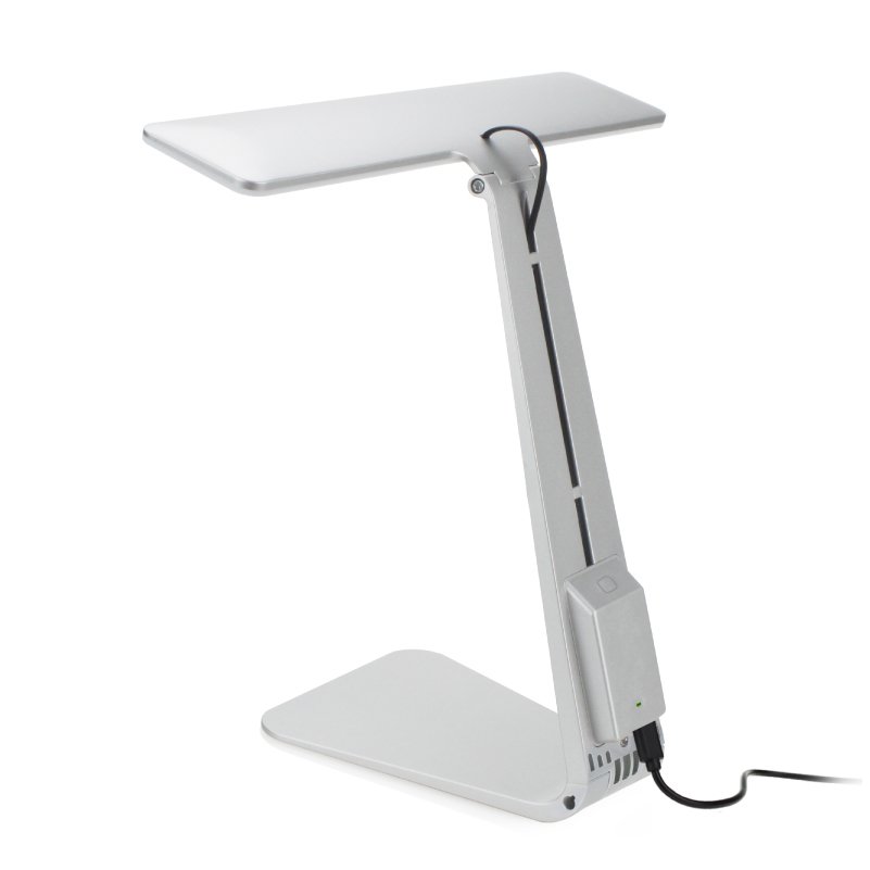 Modern Creative Ultrathin Foldable Book Reading Table Touch Control LED Office Study Lamp with ABS Body for Bedroom Desk Use