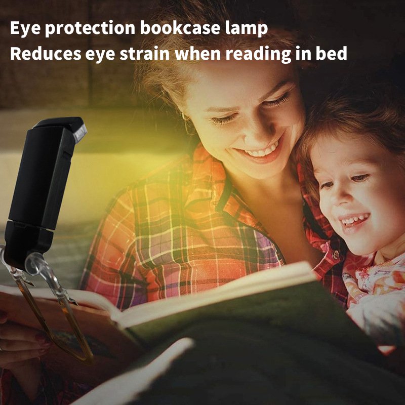 Clip on Book Reading light USB Rechargeable Flexible Led Night Reading lamp Mini Portable book Light