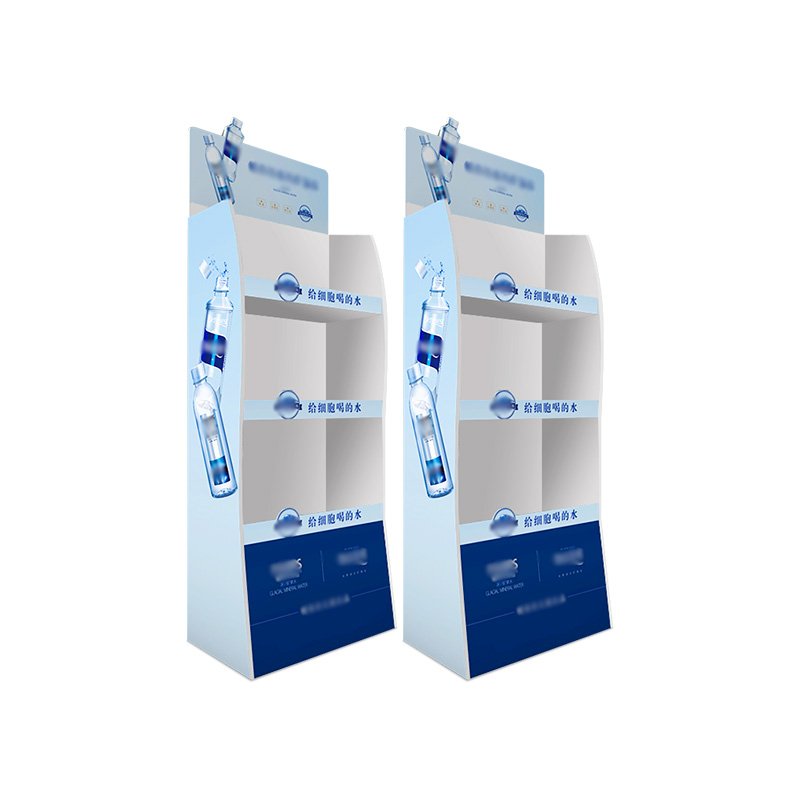 Customized PVC Display Stand Milk Table Top Display Rack