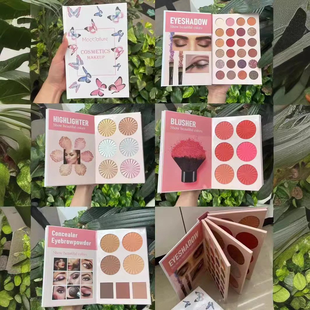 Mocoalure43 color eye shadow plate pearlescent matte book BOOK color makeup plate stage makeup