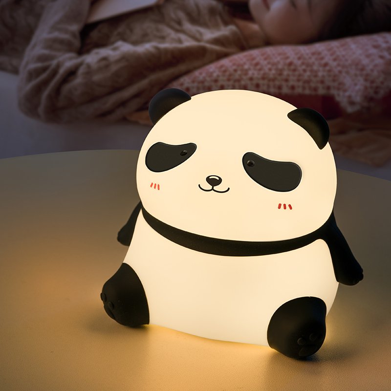 Newish Creative ABS Animal Modern Lamparas Bedroom Bedside Table Desk Lamp Room Decor Baby Panda Kids Led Night Light