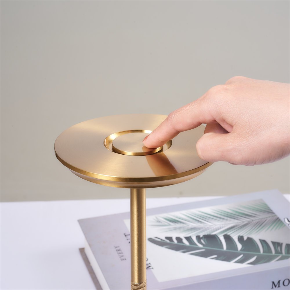 Modern Bedroom Light Cordless Touch Table Lamps Desk Rechargeable 3000mAh IP65 Bar desk Lamp with USB Charging
