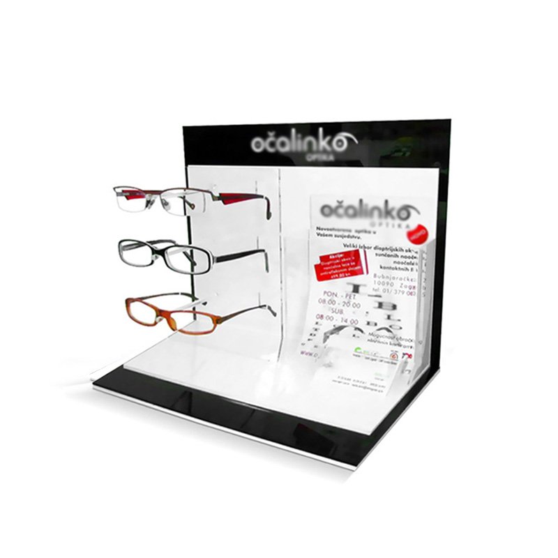 Beverage Acrylic Display Acrylic Sign Board A4 Acrylic Stand Holder Desktop Display