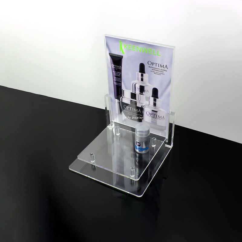 Beverage Acrylic Display Acrylic Sign Board A4 Acrylic Stand Holder Desktop Display