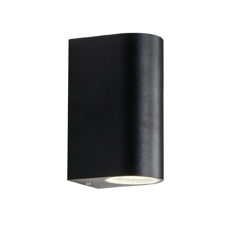 Led double round square waterproof wall lamp courtyard corridor balcony up and down lighting outdoor waterproof wall lamp