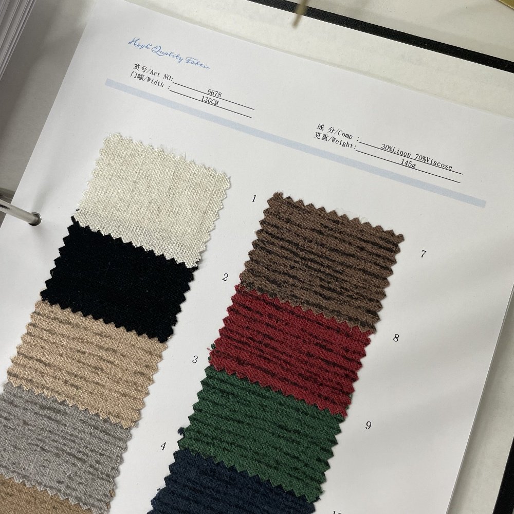2025 fabric collection fabric collections book linen collection linen book 100% Linen Stripes