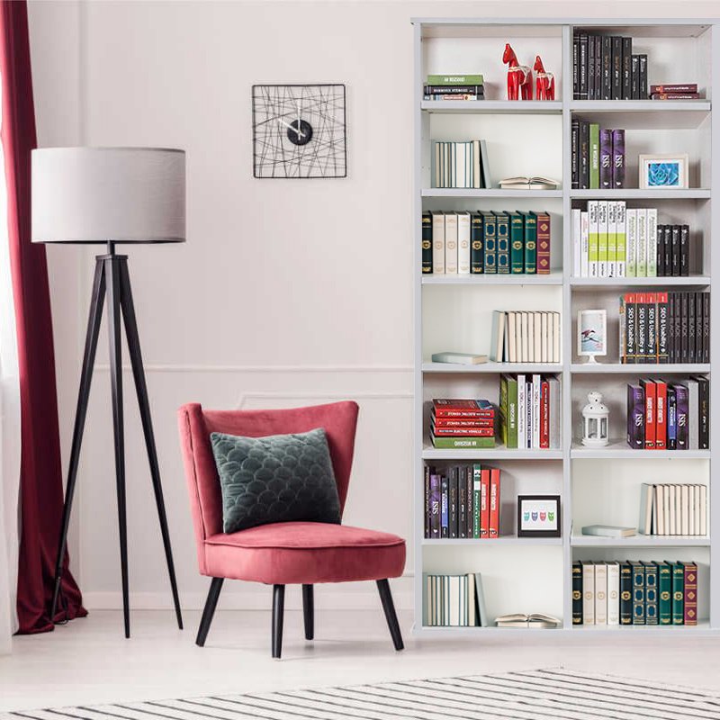 High Quality New Design Custom Utility Wooden Bookshelf Book Cabinet Racks Cupboard For Home Storage Display Kids Children Small