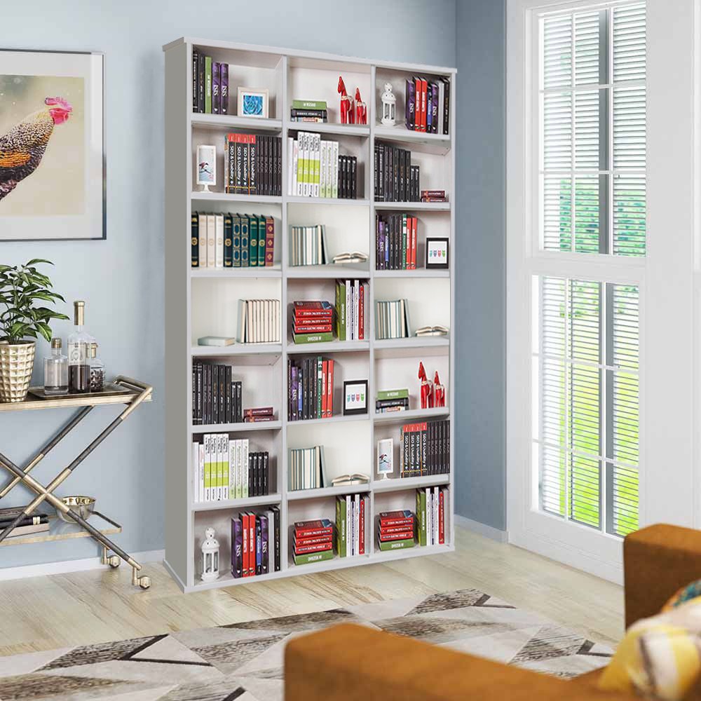 High Quality New Design Custom Utility Wooden Bookshelf Book Cabinet Racks Cupboard For Home Storage Display Kids Children Small
