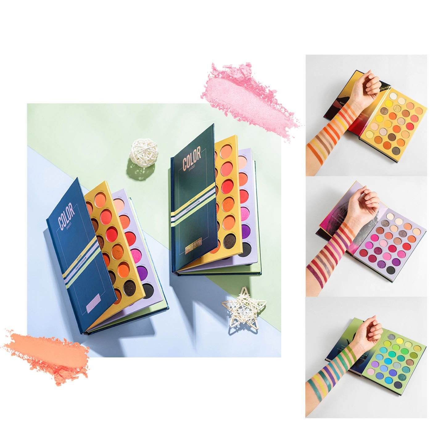 Eye Shadow Palette Most Selling On Demand 72 Color Makeup Eyeshadow Private Label Customize Logo Eye Shadow Books