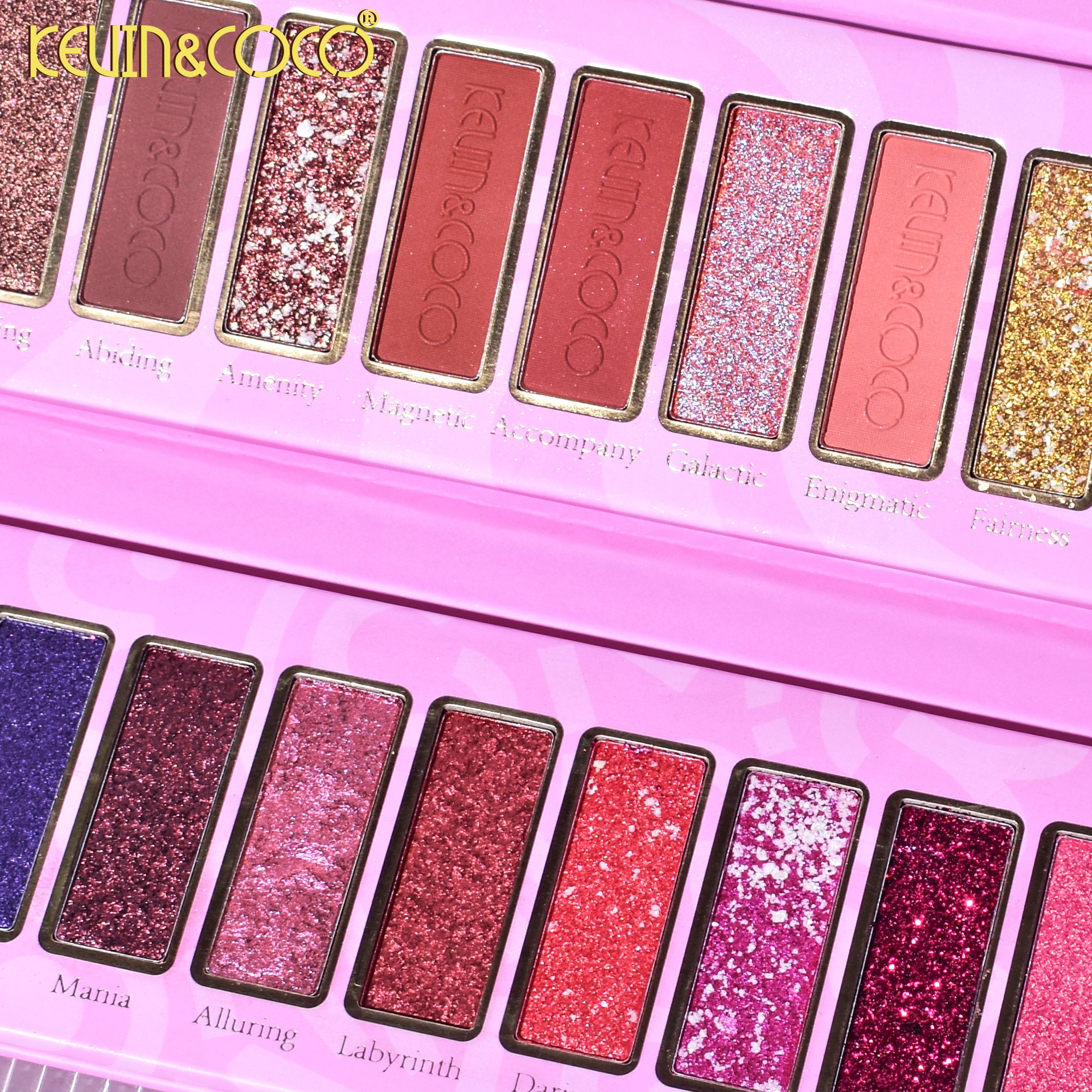 36 Color Fashion Girl Matte Eyeshadow Palette Book Glitter Blush Eye Shadow Professional Makeup for Festival Eyes Face