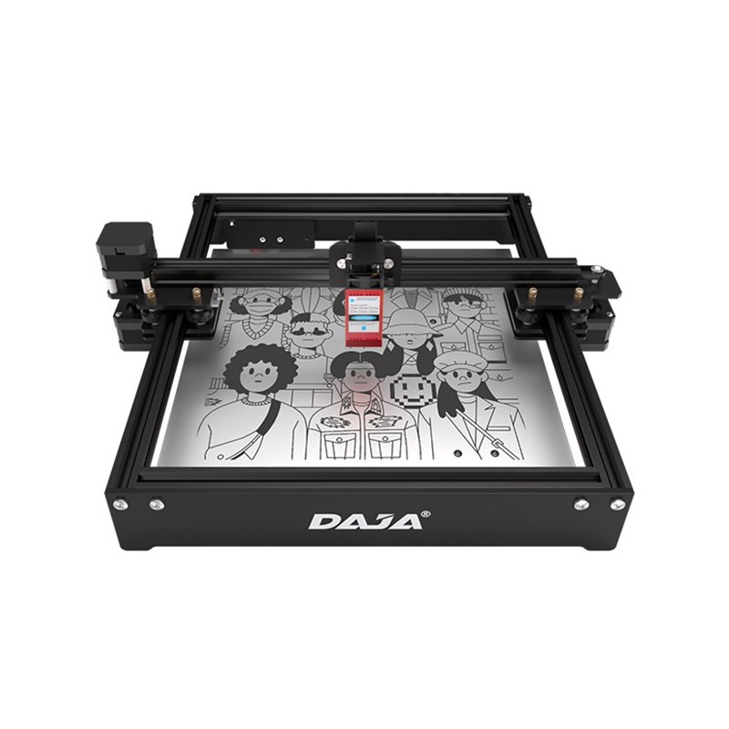 DAJA D3 15W 20W desktop blue light laser mark machine laser engraving machine for metal and nonmetal