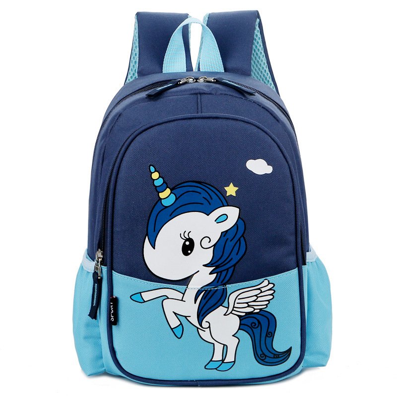 Unicorn Pink Lovely Children Book Bag Girls School Bags Kids Backpack