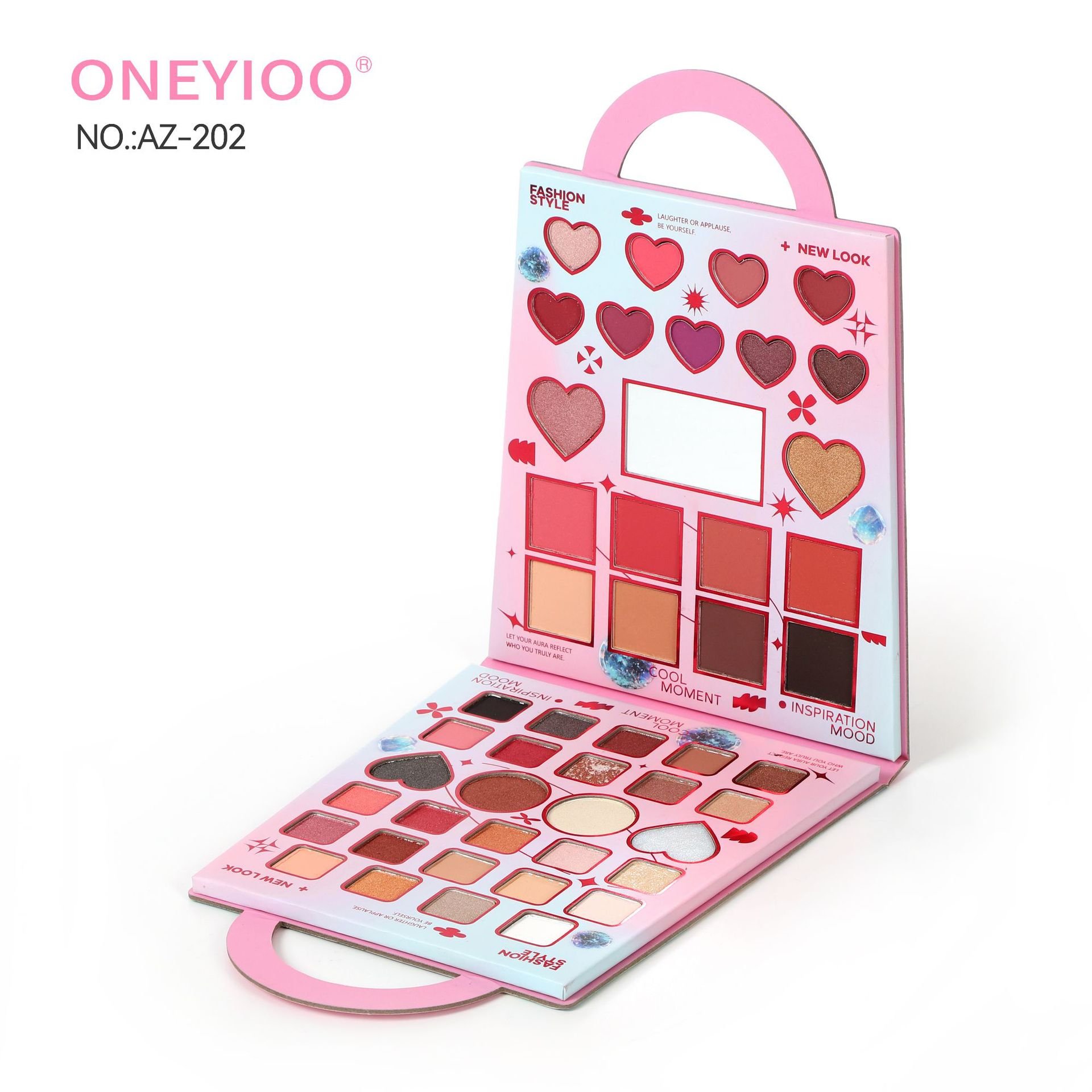 47-Color ONEYIOO Eye Shadow Book stage performance Pressed Glitter Eyeshadow Factory Direct Waterproof