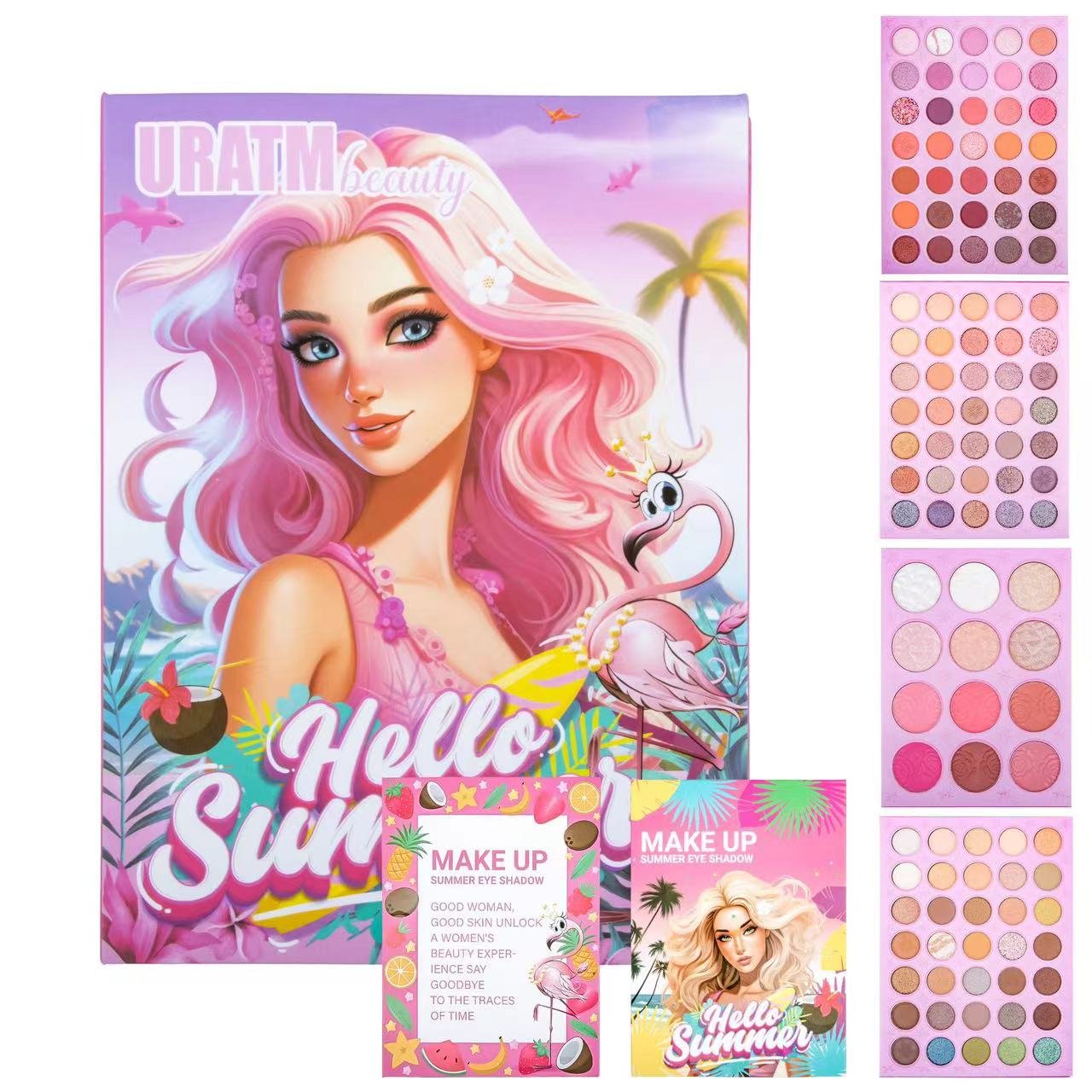 117 color High Pigmented christmas Eyeshadow Book fashion beauty EyeShadow Blush Palette Maquillage Palette makeup cosmetics set