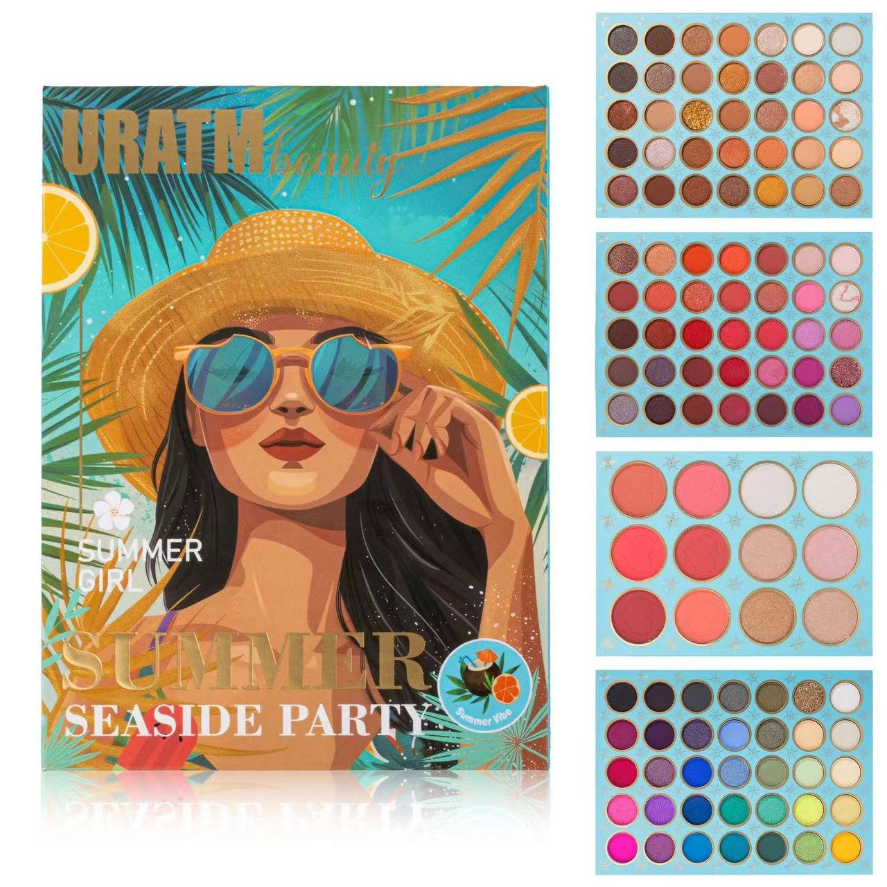117 color High Pigmented christmas Eyeshadow Book fashion beauty EyeShadow Blush Palette Maquillage Palette makeup cosmetics set