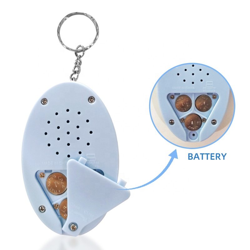6 Sound Buttons Keychain