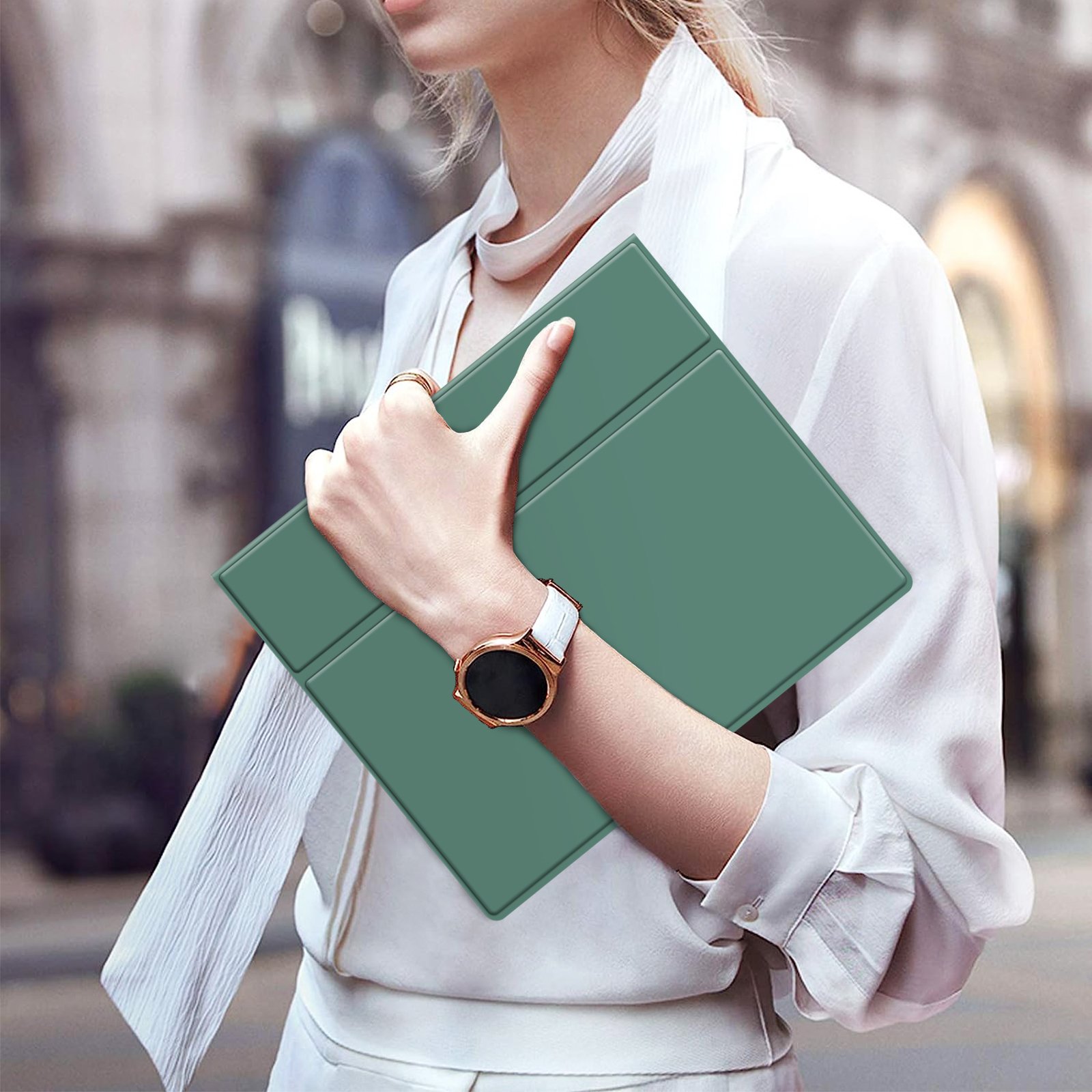 NET-CASE Case for Remarkable 2 Paper Tablet- Multi-Viewing Adjustable Folding Book Folio Cover - with Built-in Pen Holder