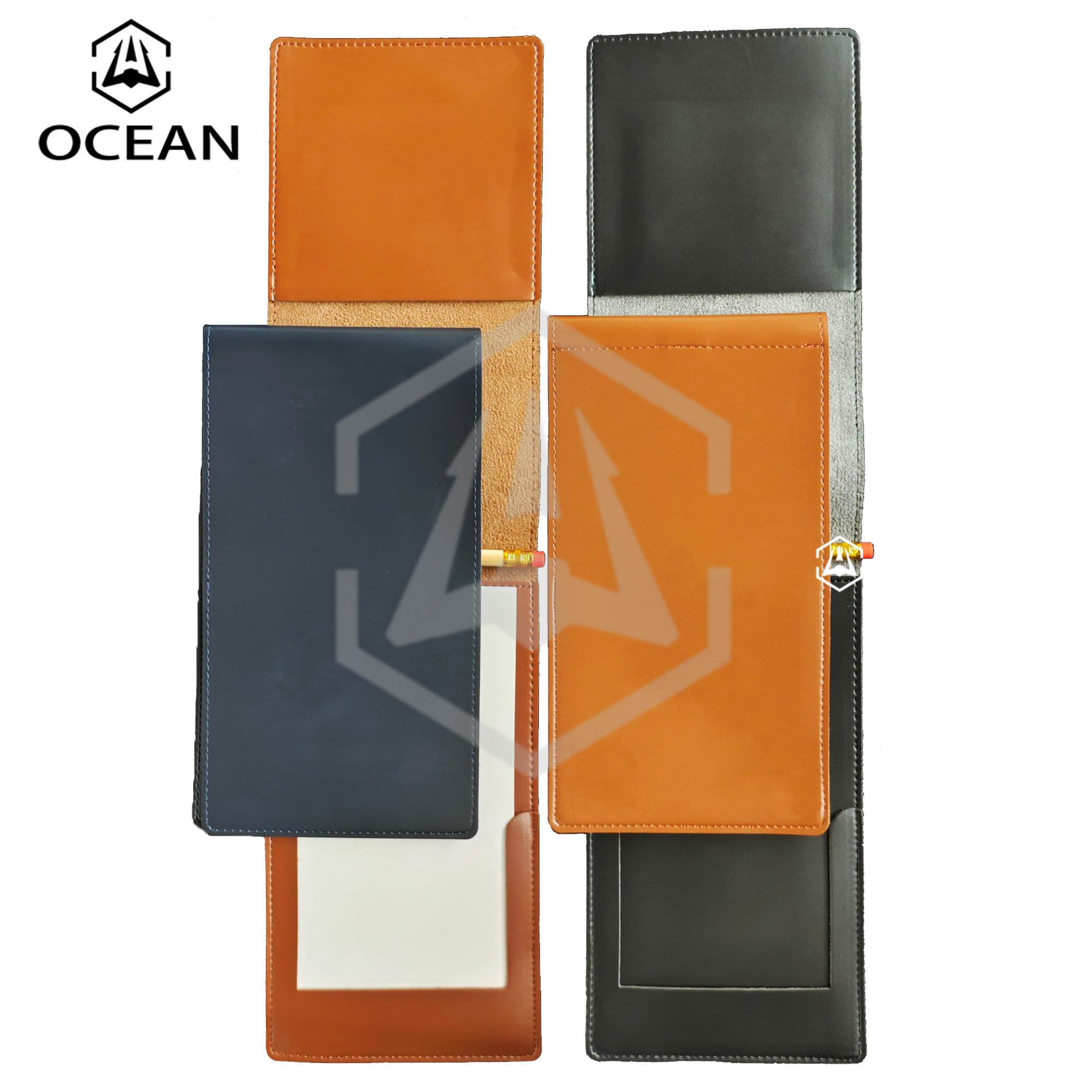 Quick Shipping Golf Yardage Book Genuine Leather Scorecard Holder Personalized Scorecard Cover Golf Accessories Sports Wallet