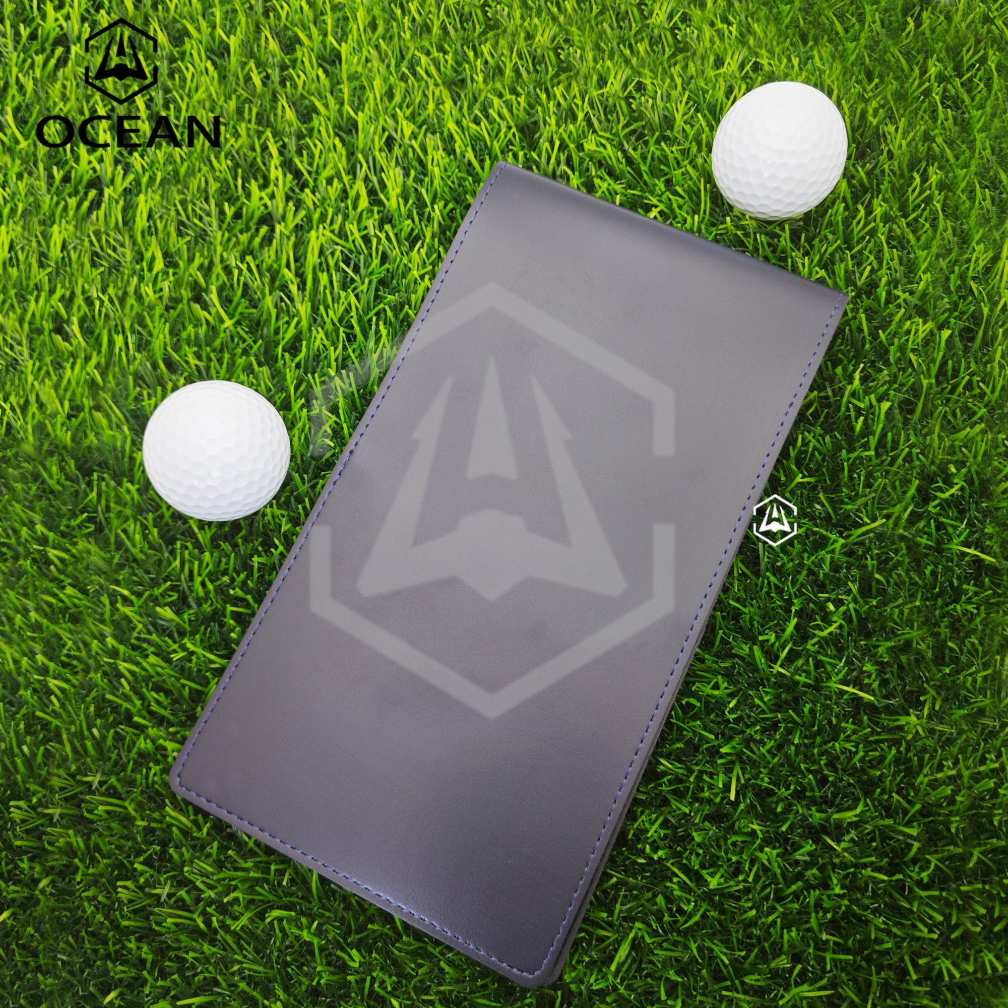 Quick Shipping Golf Yardage Book Genuine Leather Scorecard Holder Personalized Scorecard Cover Golf Accessories Sports Wallet