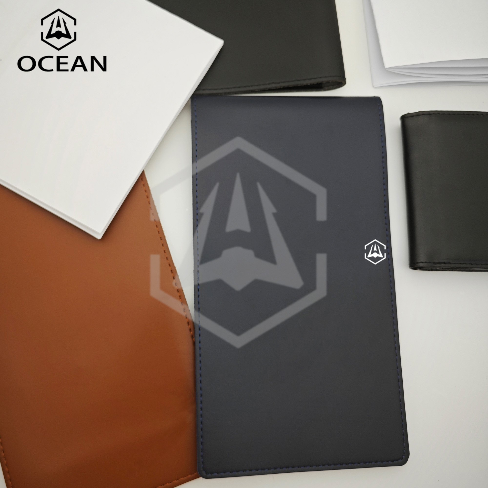 Quick Shipping Golf Yardage Book Genuine Leather Scorecard Holder Personalized Scorecard Cover Golf Accessories Sports Wallet
