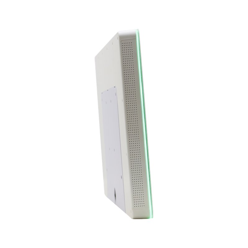 convention room booking 15.6inch Wall mount digital signage business tablet pc android all in one 4 Side LED Light POE Powered