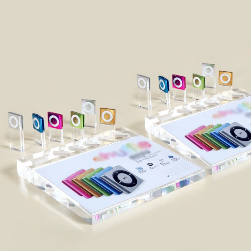 2024 Double-Sided Display Desktop Photo Frame Colorful Transparent Acrylic Wall Hanging Option Colorful Color Decoration