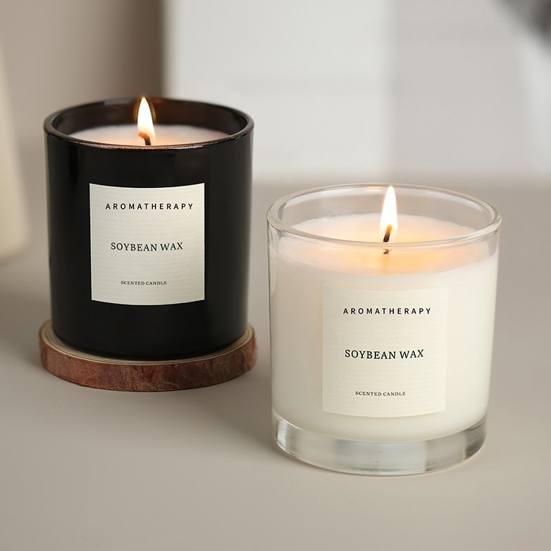 Luxury Scented Candles Soy Wax Fragrance Oils Aromatherapy Aroma Candles Wholesale Soy Wax Candle Easter Glass Easter White