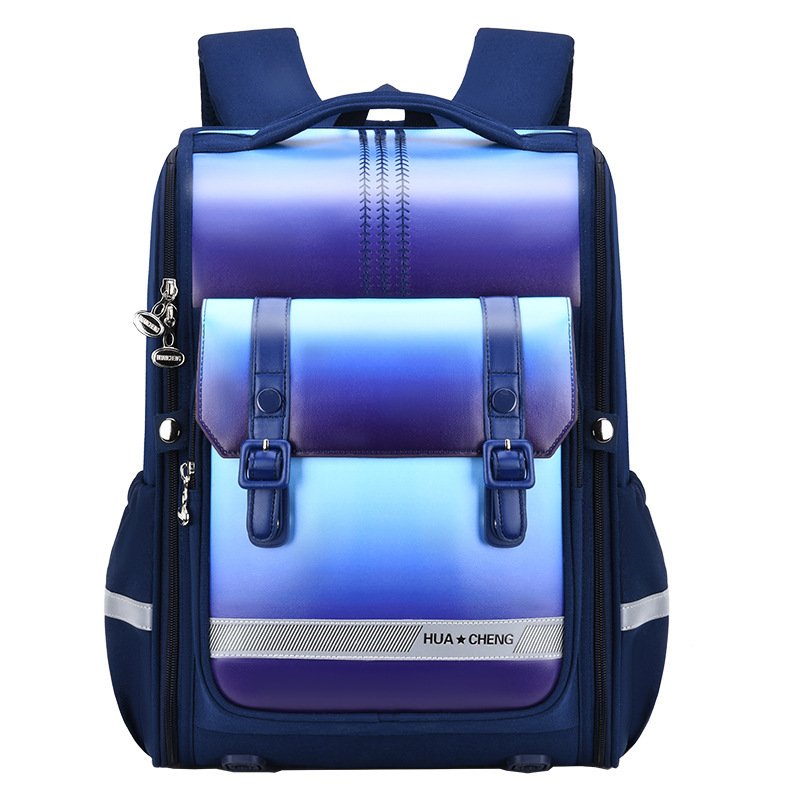 Popular High end High Capacity Primary School Schoolbag Backpack Backbone Protection Load Reduction for Grades 1-3 to 6-9