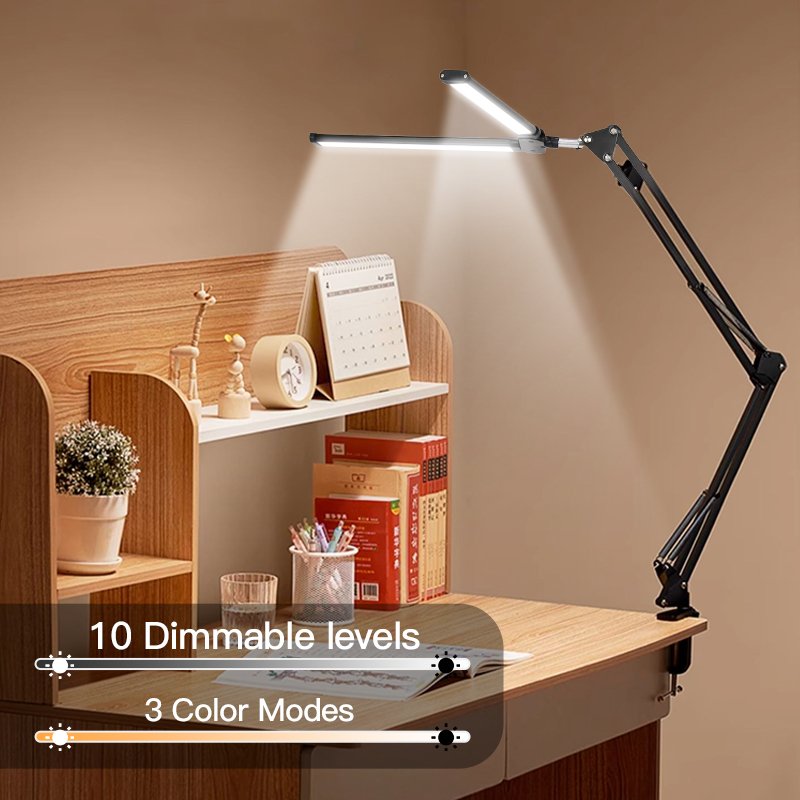 For Study Foldable Dimmable Eye Protection Usb Adjust 3000K-6000K Light Bedside Table Lamp Table Lamps/Led Desk Lamp/Desk Lamp