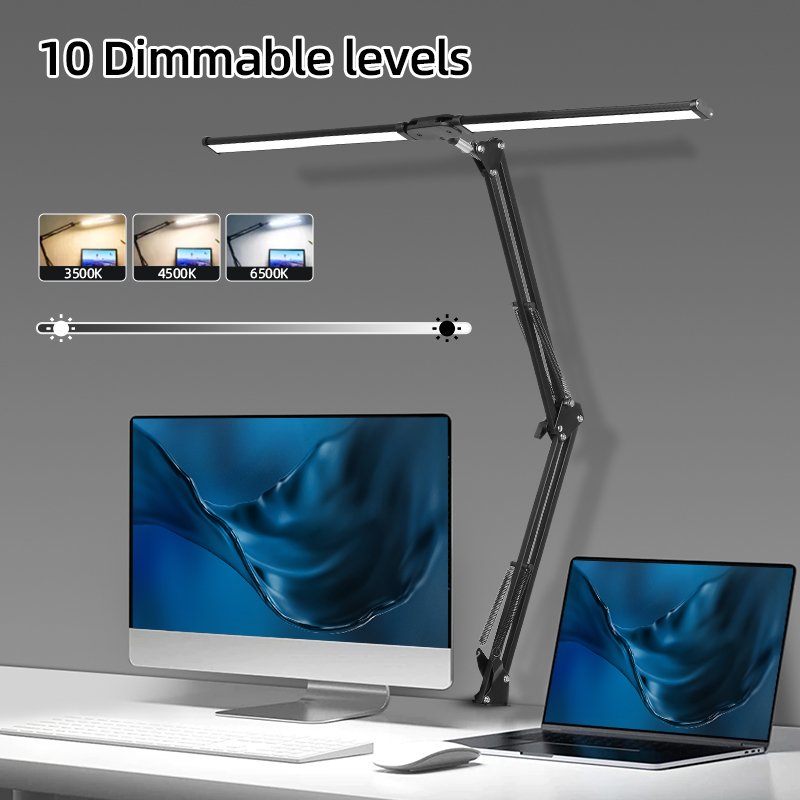For Study Foldable Dimmable Eye Protection Usb Adjust 3000K-6000K Light Bedside Table Lamp Table Lamps/Led Desk Lamp/Desk Lamp