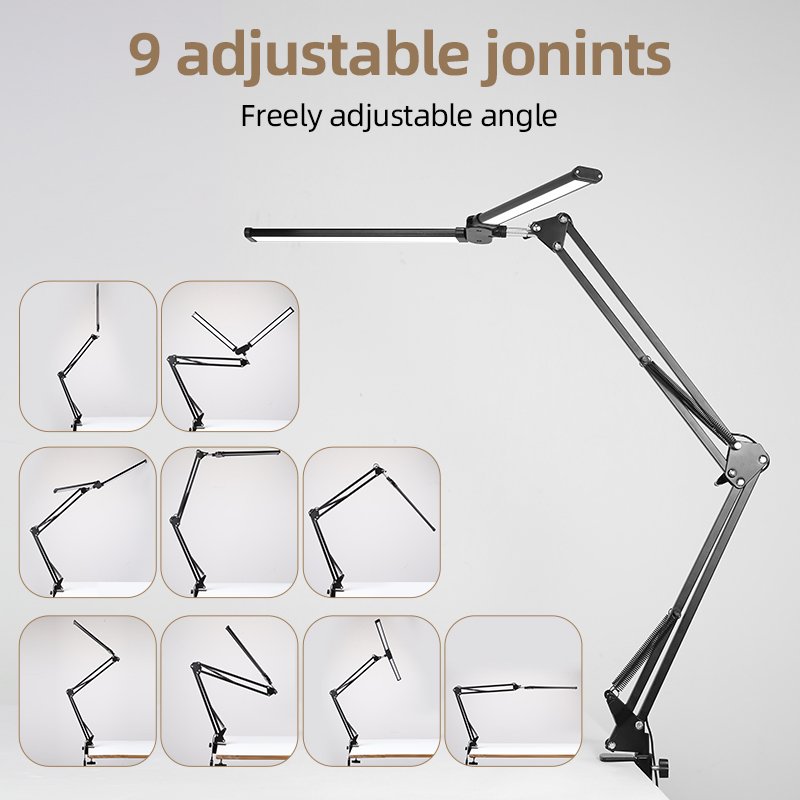 For Study Foldable Dimmable Eye Protection Usb Adjust 3000K-6000K Light Bedside Table Lamp Table Lamps/Led Desk Lamp/Desk Lamp