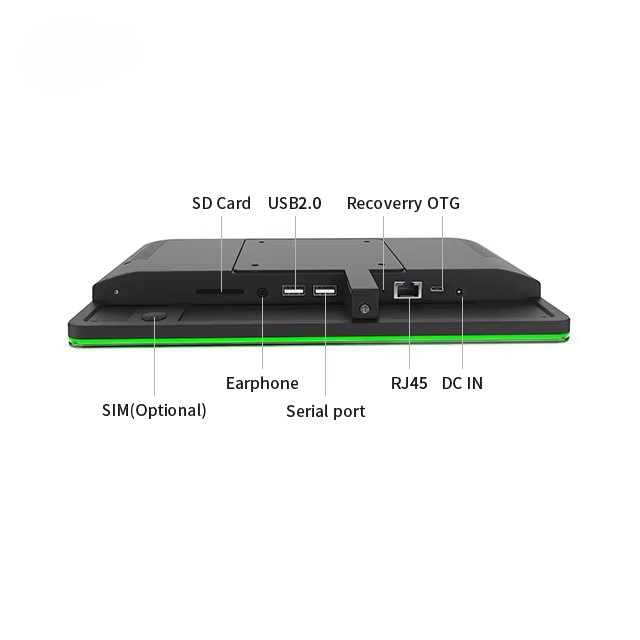 WA1052T POE power LED Light Bar booking system Meeting room digital signage panel
