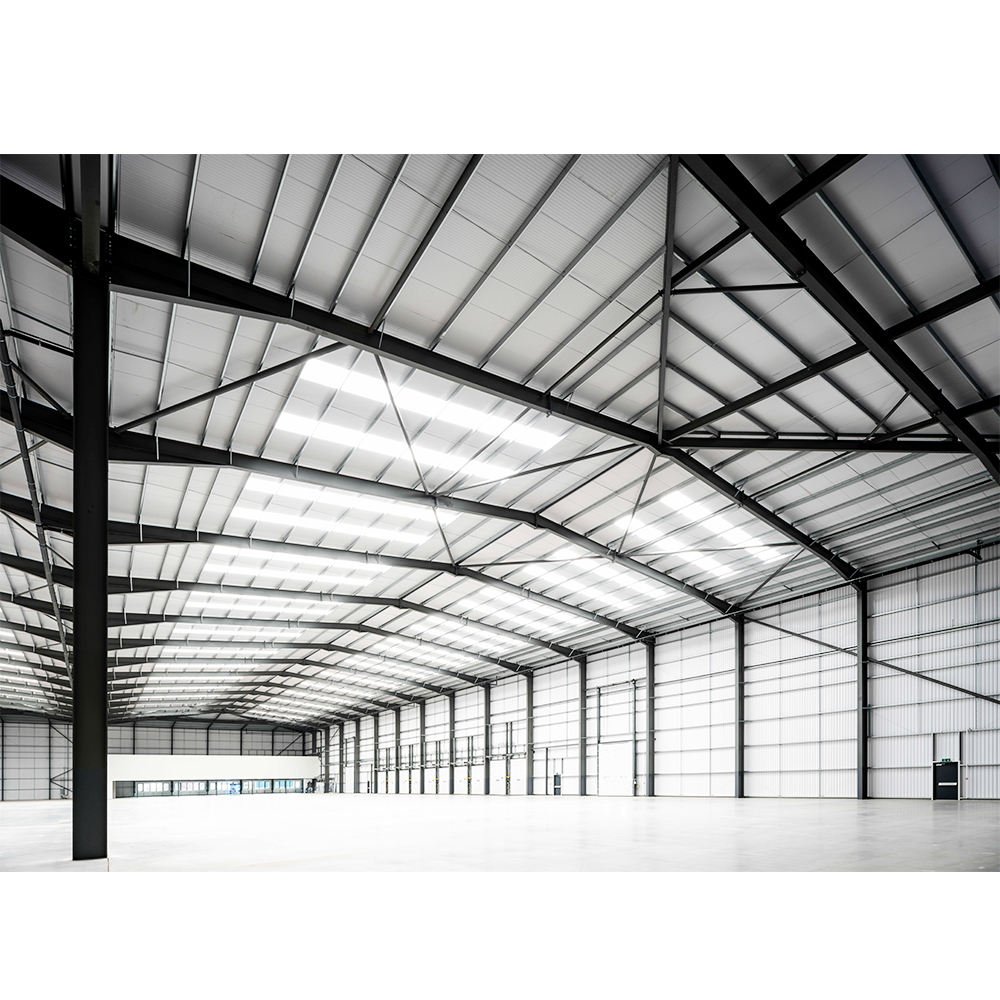 Modern Prefabricated Steel Structure Building For Cold Storage Hangars Workshops Warehouses